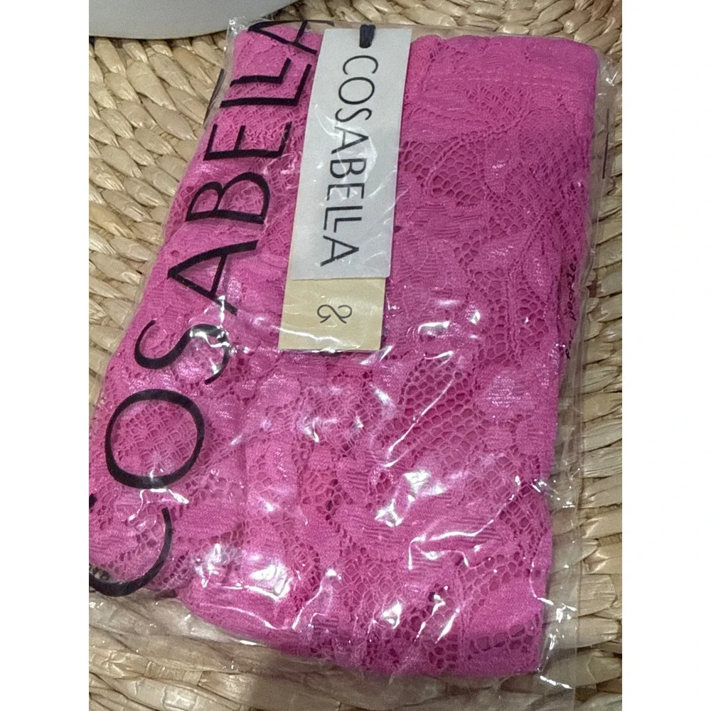 Cosabella Never Say Never Men's Classic G-String Rani Pink XL NWT